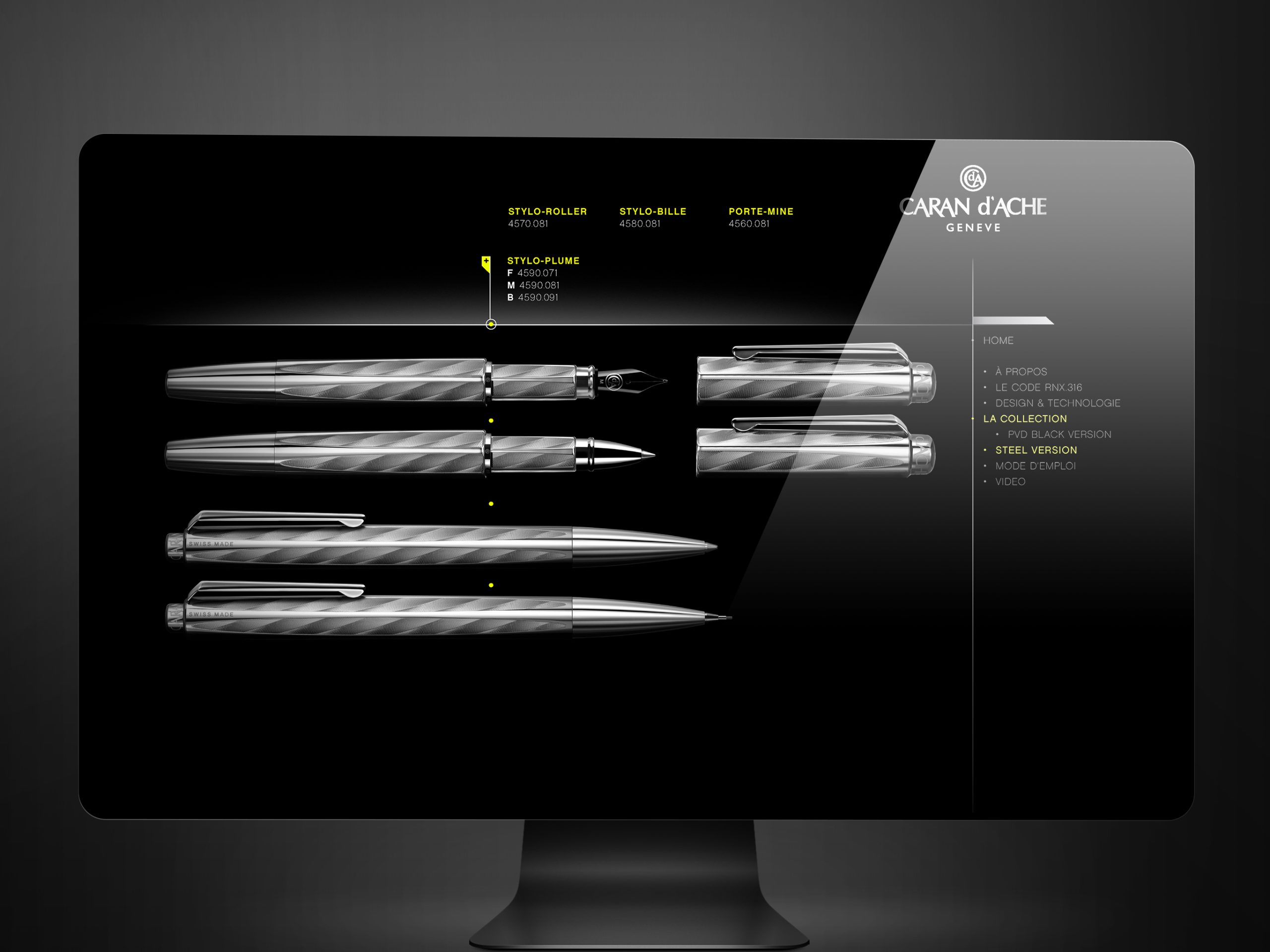 Site internet frontal Caran d Ache RNX316 15 scaled