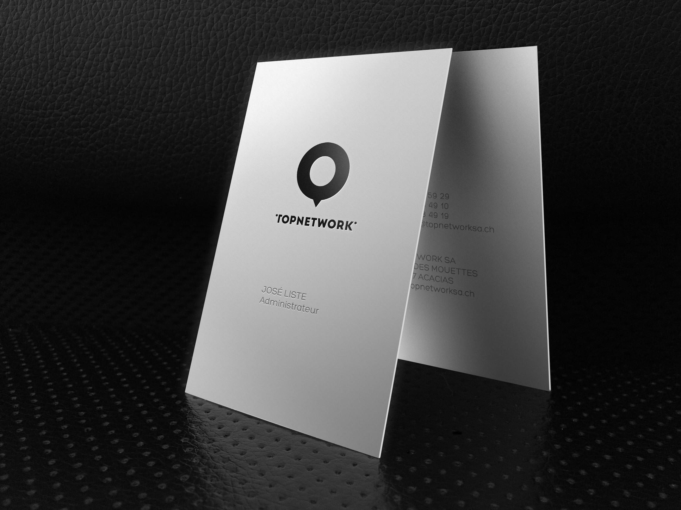 Carte de visite TOPNETWORK