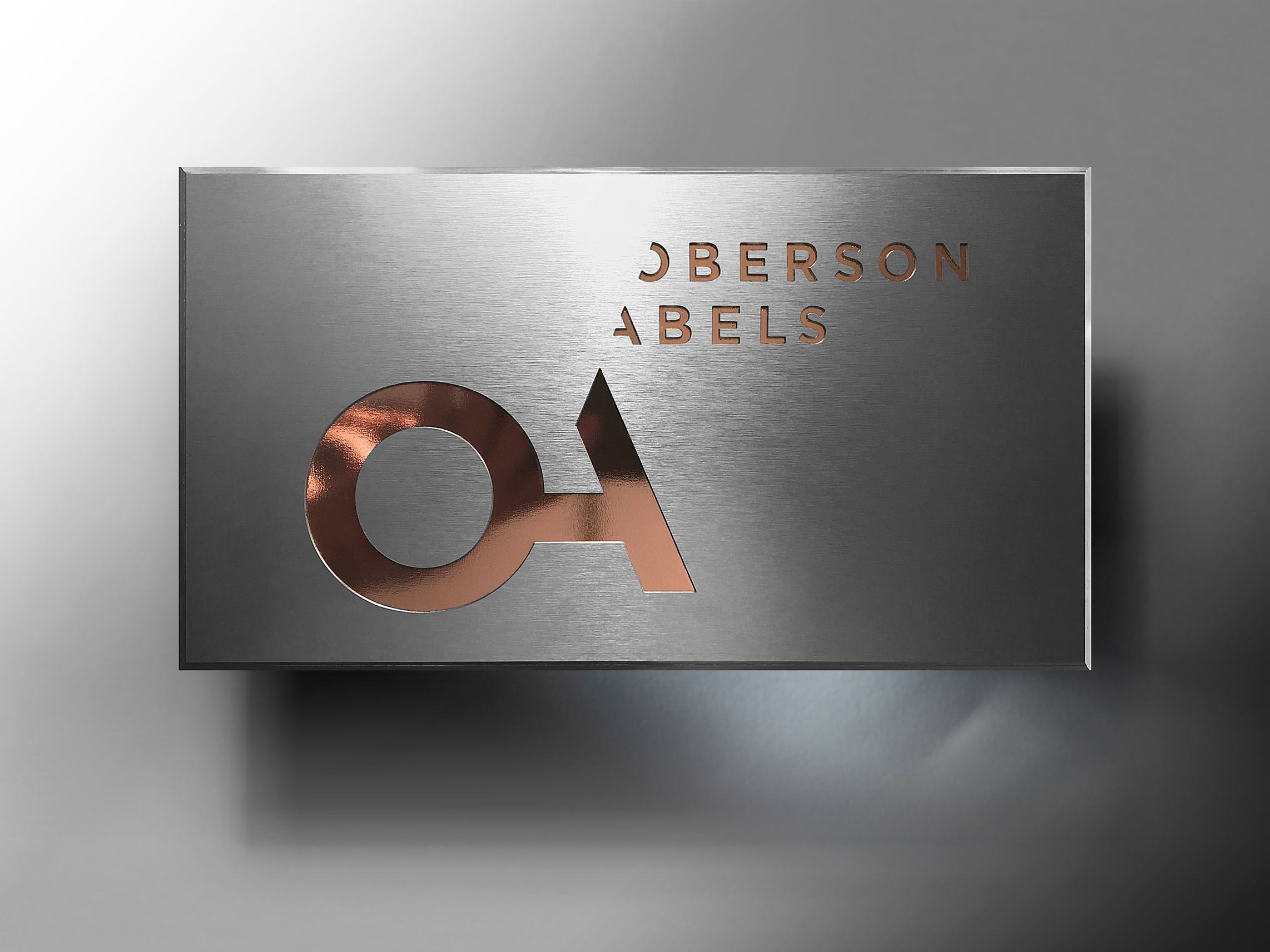 Signaletique pancarte Oberson Abels 4047