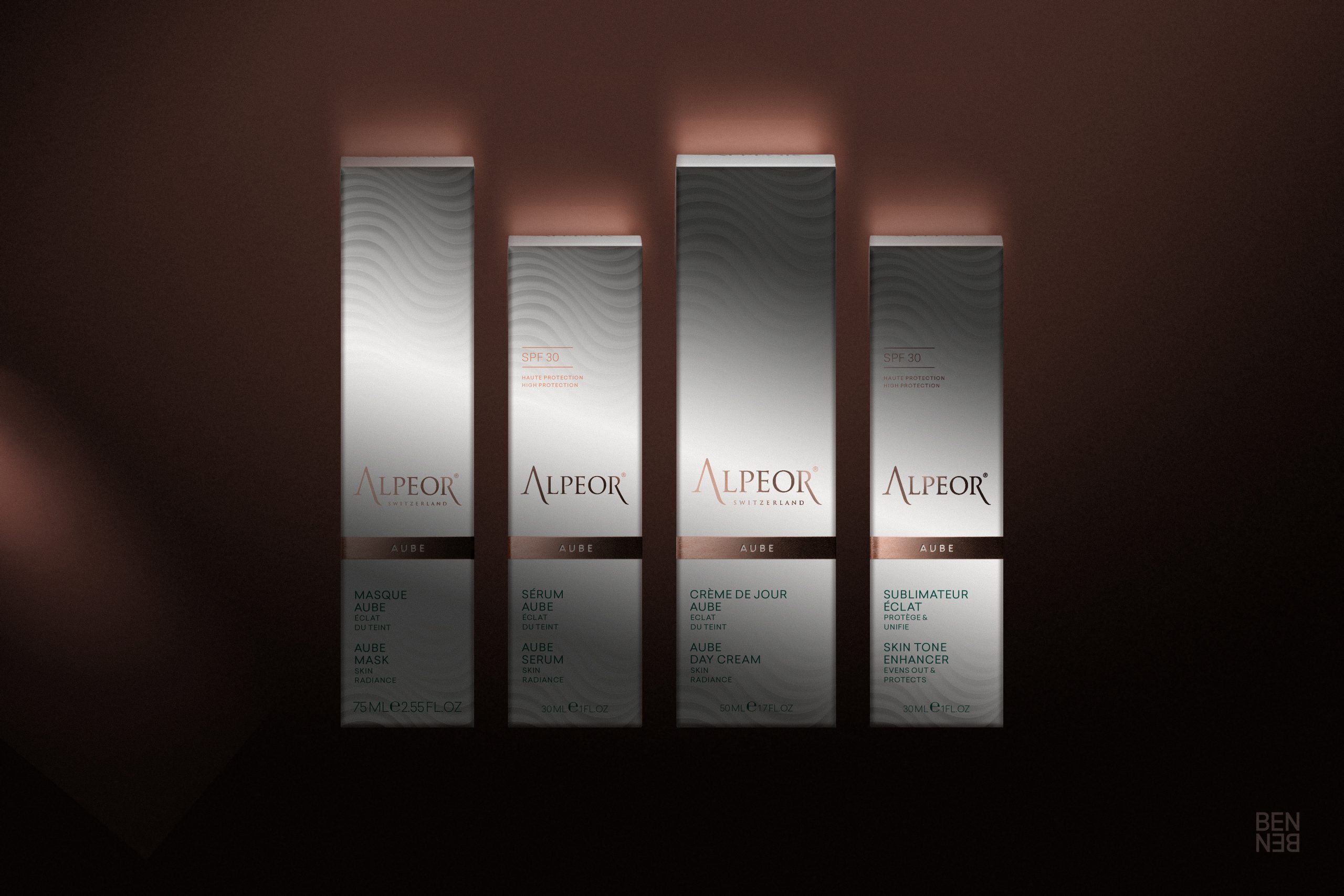 Packaging ALPEOR Collection ULTITUDE AUBE scaled